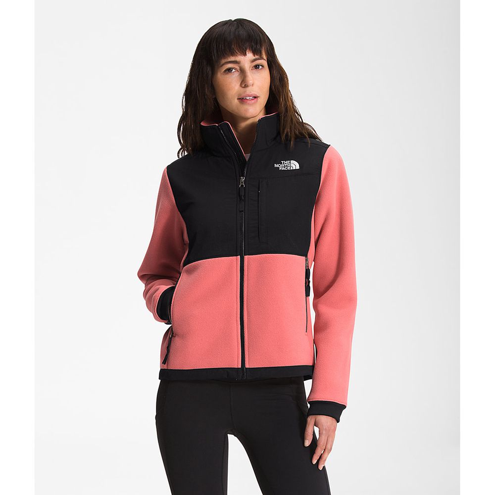 The North Face Fleece Jacket Womens Australia - The North Face Denali 2 Rose Snow (HDX-795604)